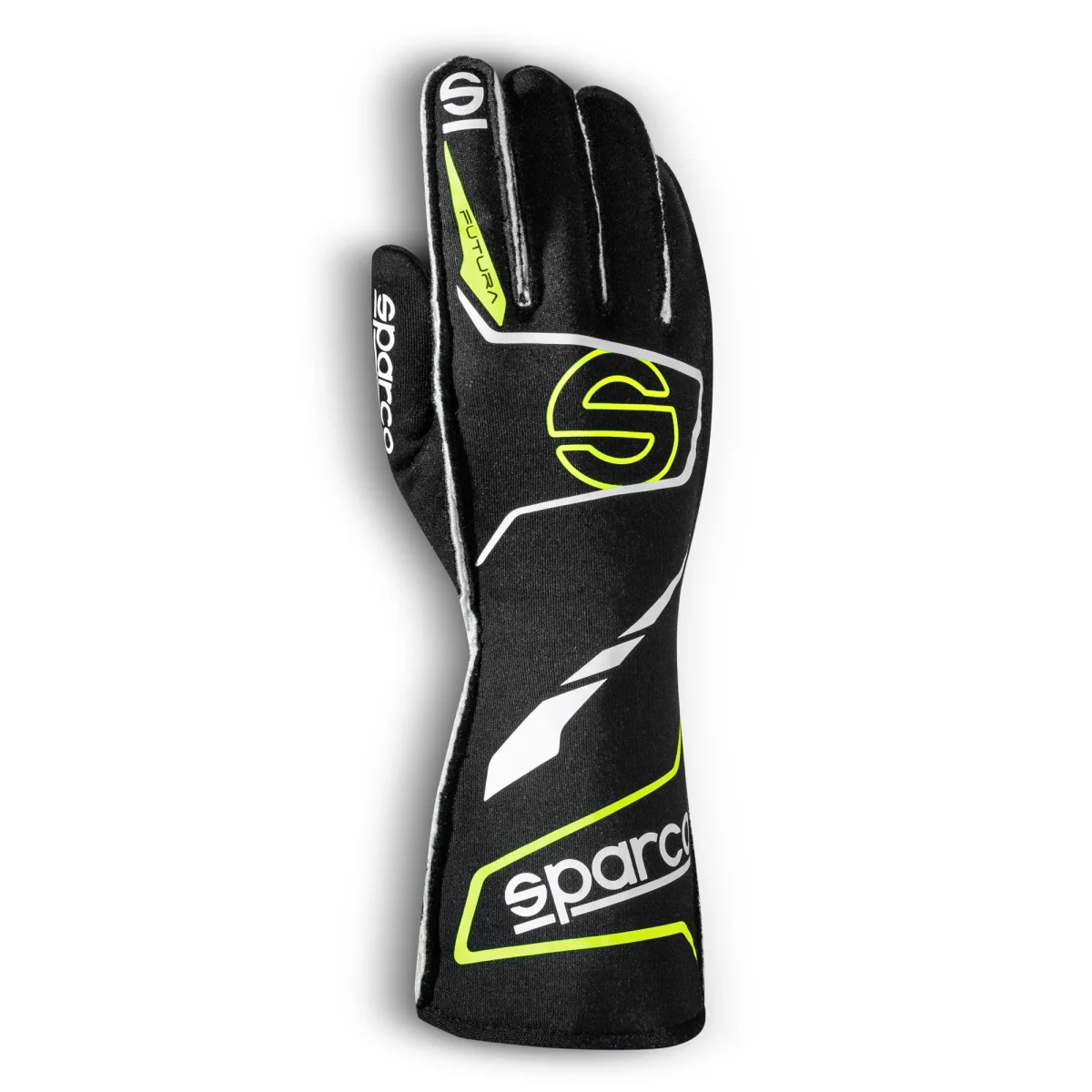Handskar Sparco Futura Svart/Gul - Bild 2