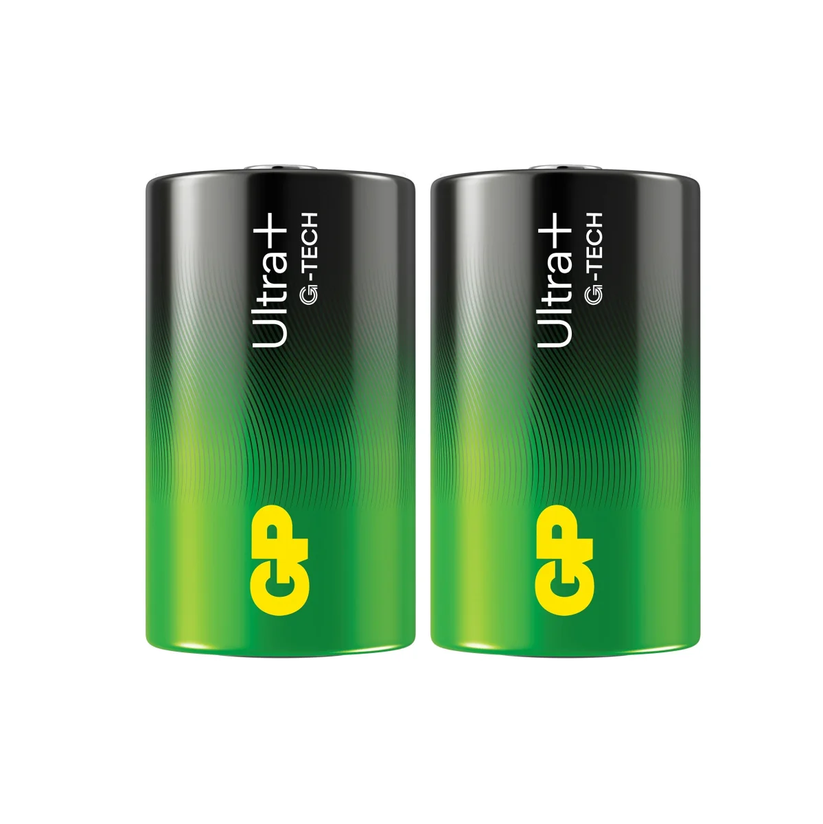 GP Ultra Plus Alkaline D-batteri, 13AUP/LR20, 2-pack - Bild 2