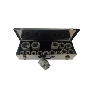 1″ Krafthylssats 15 delar