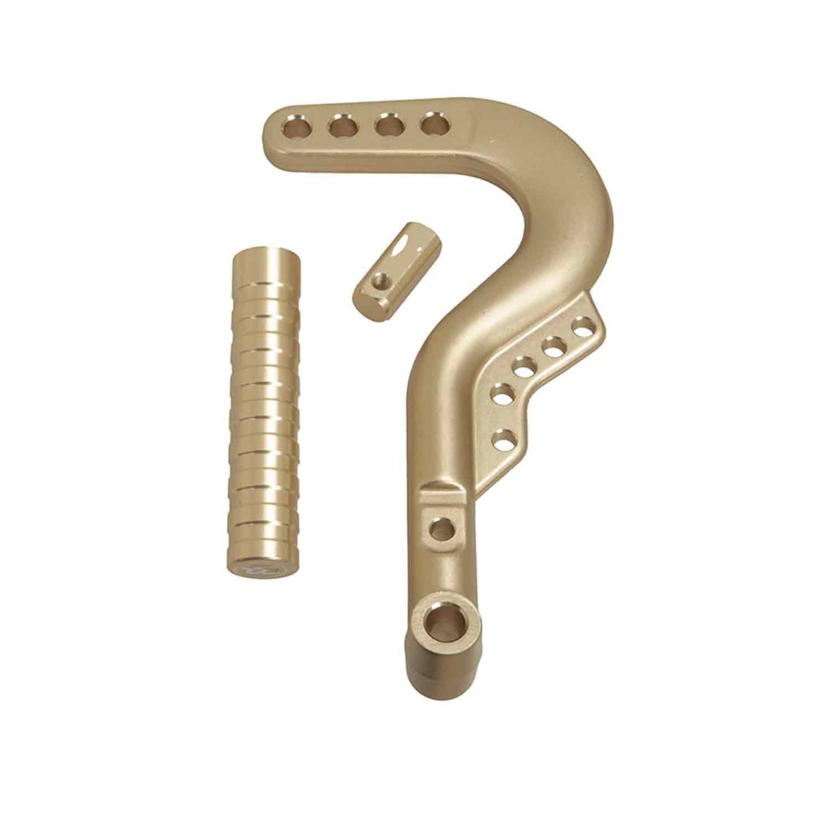 Universal Smidd Aluminiumpedal – Broms/Gas - Bild 2