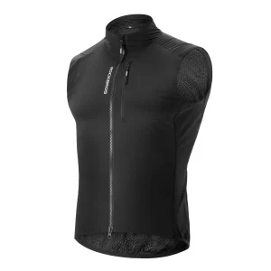 Ärmlös vindtät cykelväst packbar andningsbar ROCKBROS