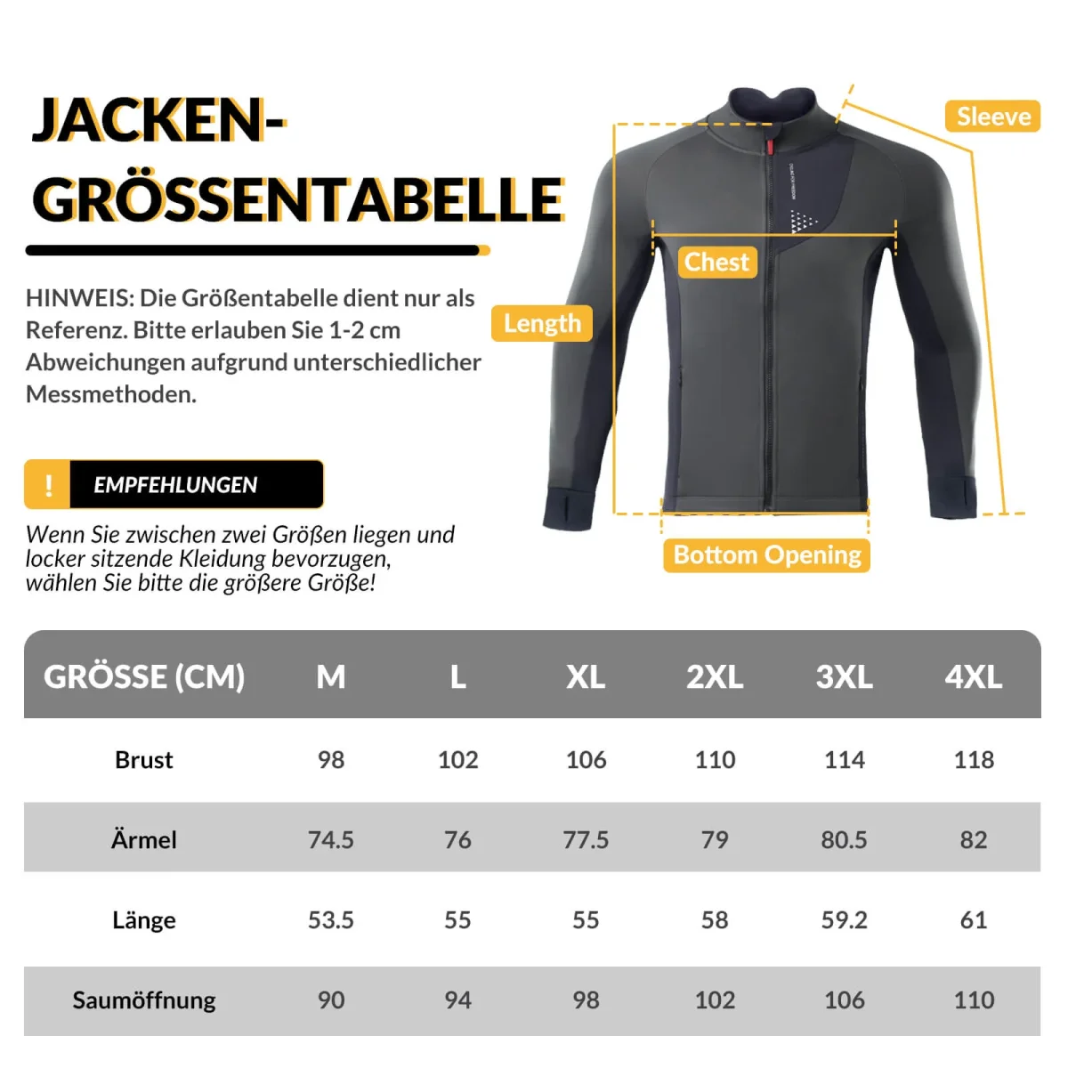 Herrvintercykeljacka, vindtät och andningsbar med fleecefoder, ROCKBROS - Bild 8