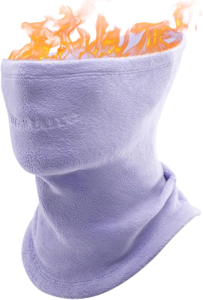 Qunature Winter Neck Warmer Ski Tube Scarf Fleece Tjock Vindtät Andas termisk halshalsduk Dam & Herr för utomhussport Skidåkning Löpning Cykling Snowboardåkning - Bild 5