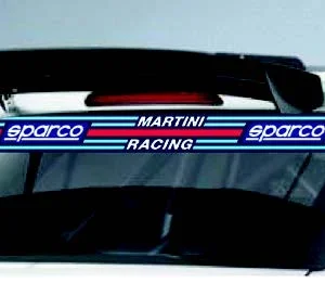Bakrutedekal Sparco Martini Racing
