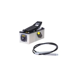 Lufthydraulisk Fotpump 700 bar inkl. 3 m Högtrycksslang