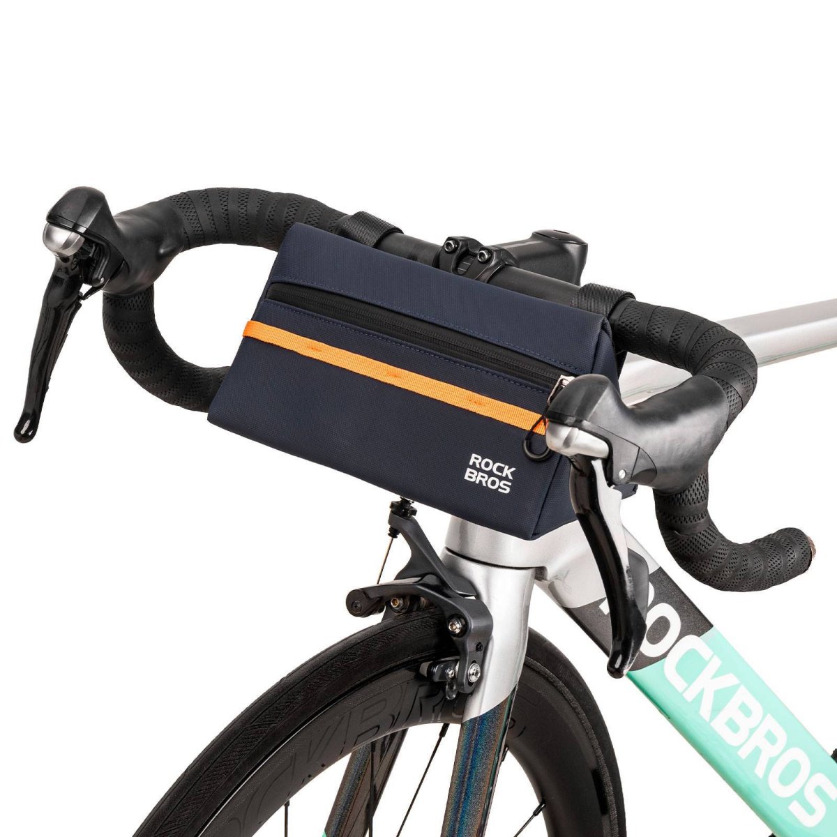 Cykelväska för styr, cykelväska, cykelkorg, 6 färger, ca 1,3 l, ROCKBROS - Bild 2
