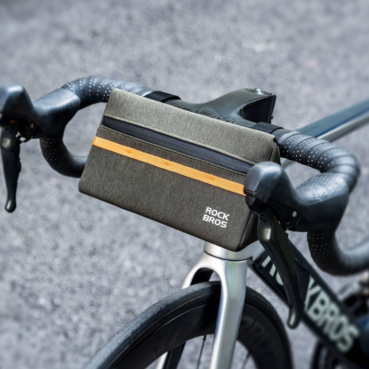 Cykelväska för styr, cykelväska, cykelkorg, 6 färger, ca 1,3 l, ROCKBROS - Bild 7